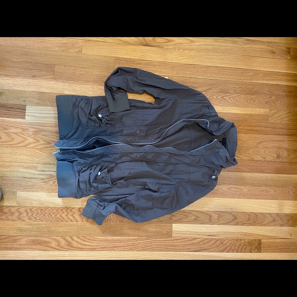 Green army jacket